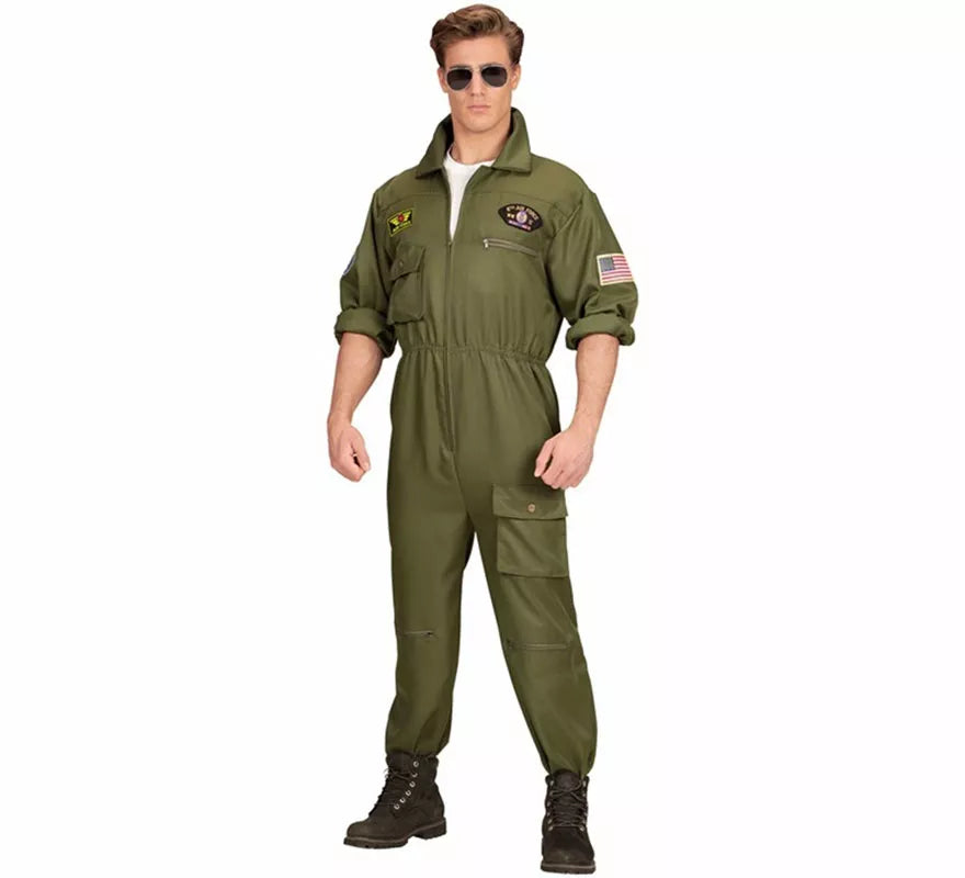 Translation missing: it.Disfraz de Piloto Jet de Combate para hombre