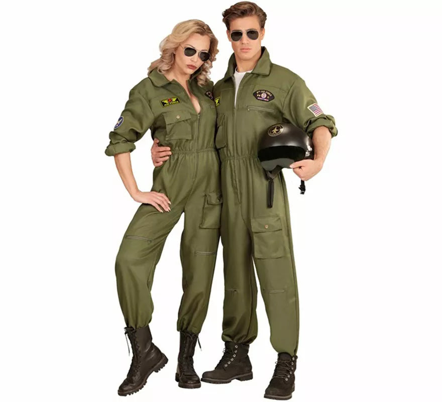 Disfraz de Piloto Jet de Combate para hombre