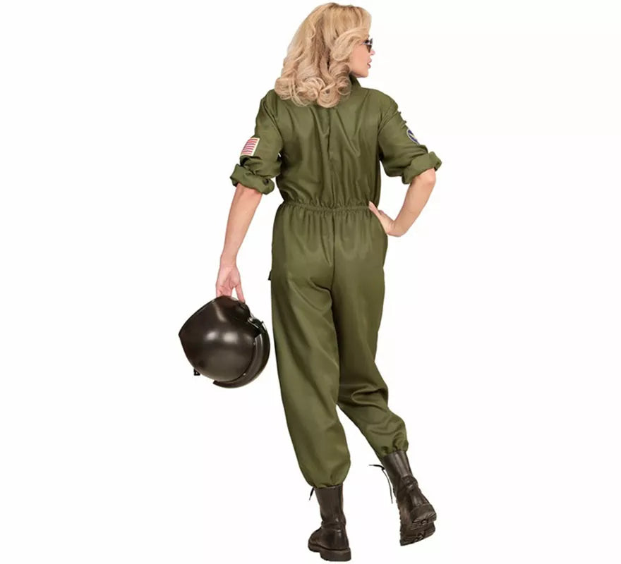 Translation missing: it.Disfraz de Piloto Jet de Combate para mujer