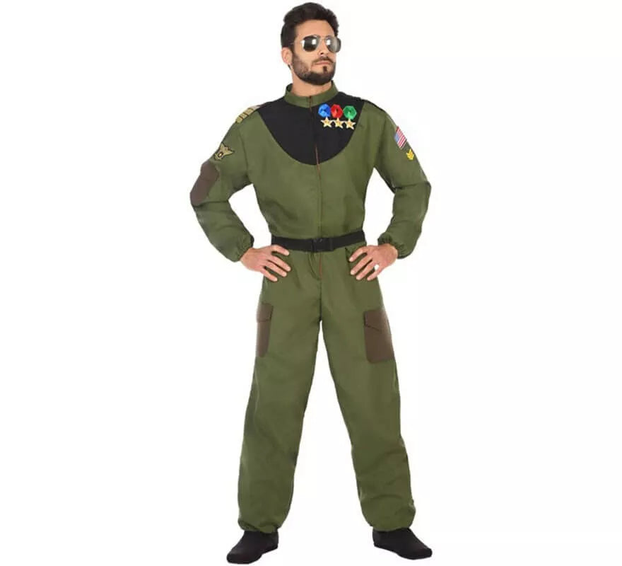 Translation missing: it.Disfraz de Piloto Militar para hombre