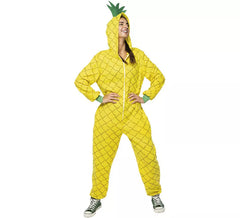 Costume da ananas con cappuccio da donna