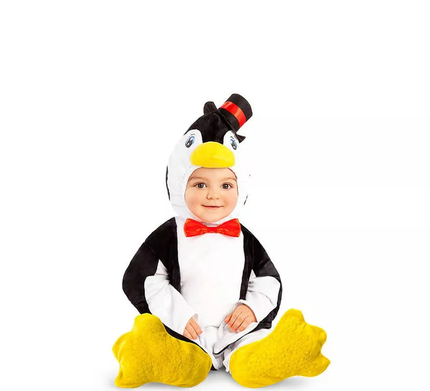 Translation missing: es.Disfraz de Pingüino con capucha para bebé