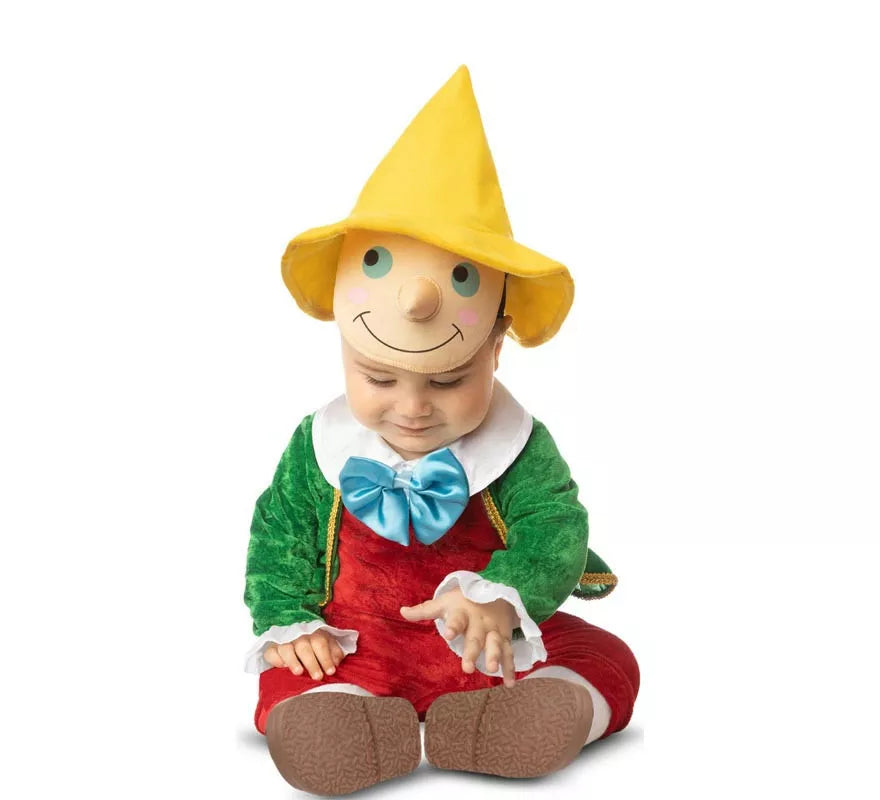 Translation missing: it.Disfraz de Pinocho con gorro y careta para bebé y niño