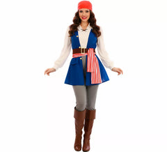 Costume da pirata Jackeline da bucaniere per donna
