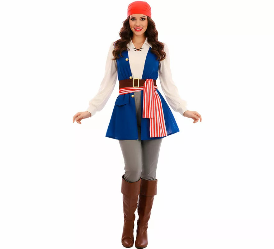 Translation missing: it.Disfraz de Pirata Bucanera Jackeline para mujer