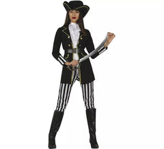 Disfraz de Pirata Bucanera para mujer
