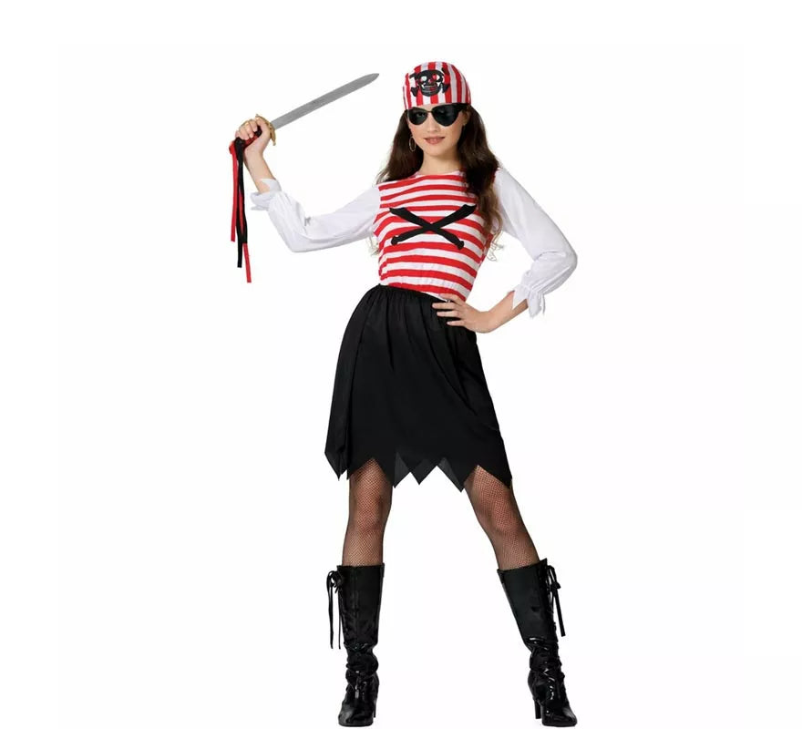 Translation missing: es.Disfraz de Pirata Bucanera para mujer