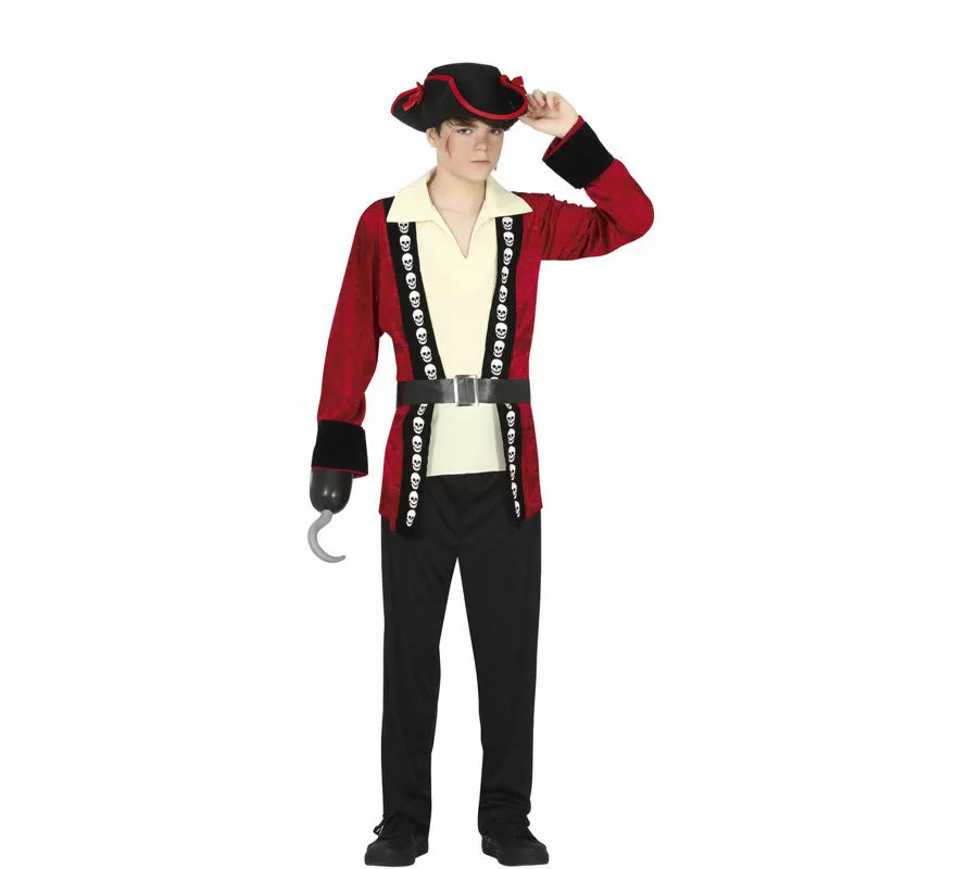 Translation missing: it.Disfraz de Pirata Bucanero para adolescente