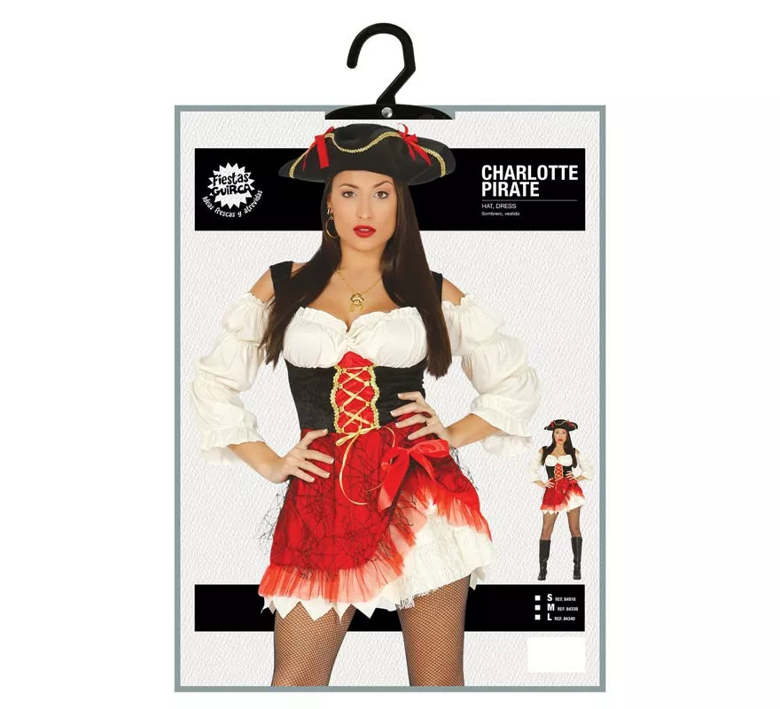 Translation missing: it.Disfraz de Pirata Charlotte para mujer