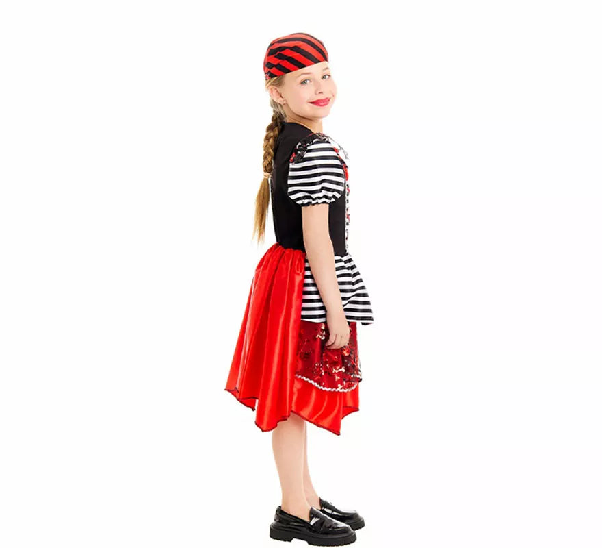 Translation missing: it.Disfraz de Pirata Chic para niña