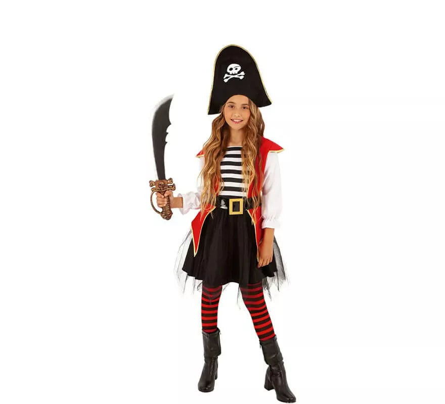 Translation missing: it.Disfraz de Pirata con Tutú para niña