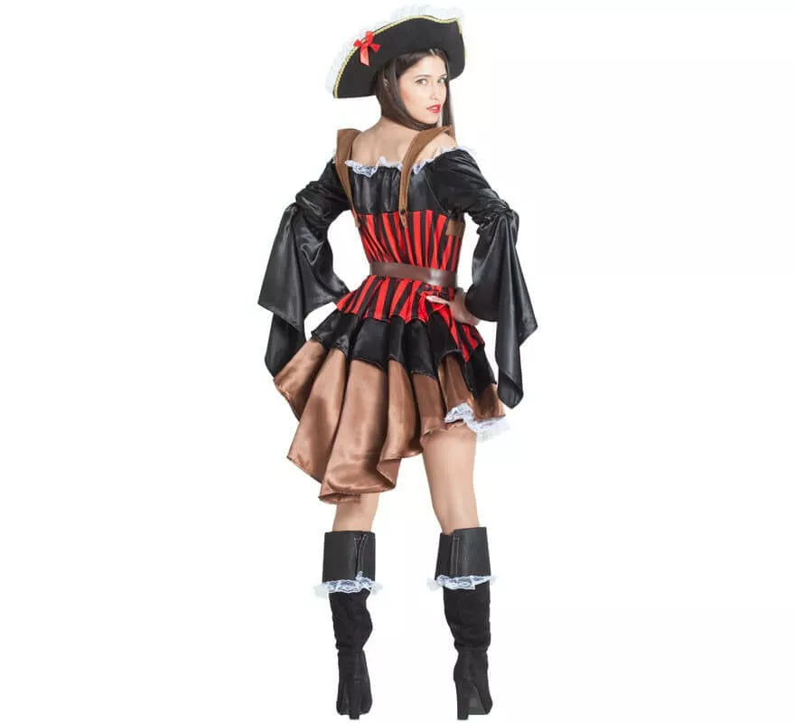 Translation missing: it.Disfraz de Pirata con Volantes para mujer