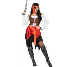 Disfraz de Pirata Corsaria para mujer