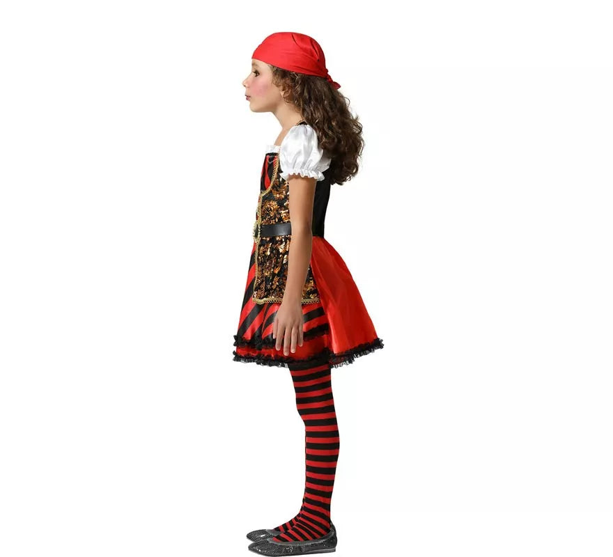 Translation missing: es.Disfraz de Pirata elegante para niña