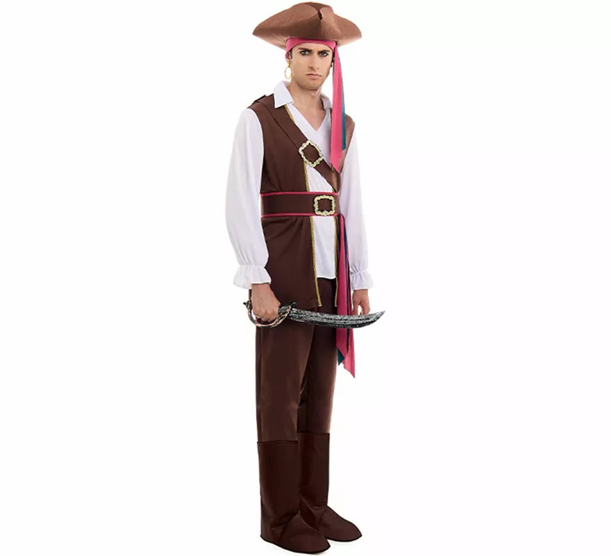 Translation missing: it.Disfraz de Pirata Fantástico para hombre
