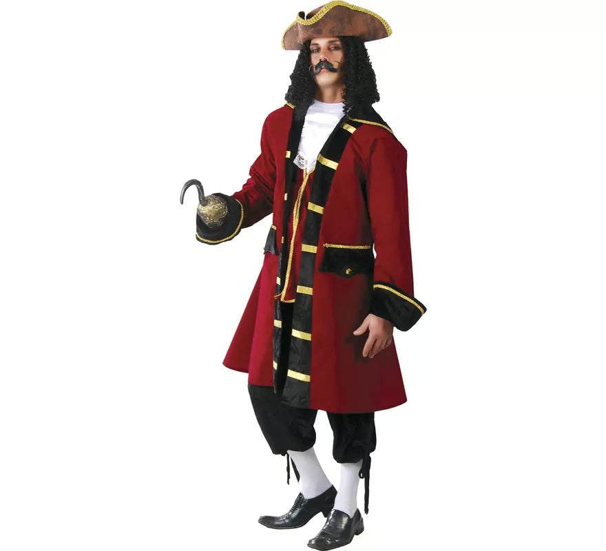 Translation missing: it.Disfraz de Pirata Garfio para hombre
