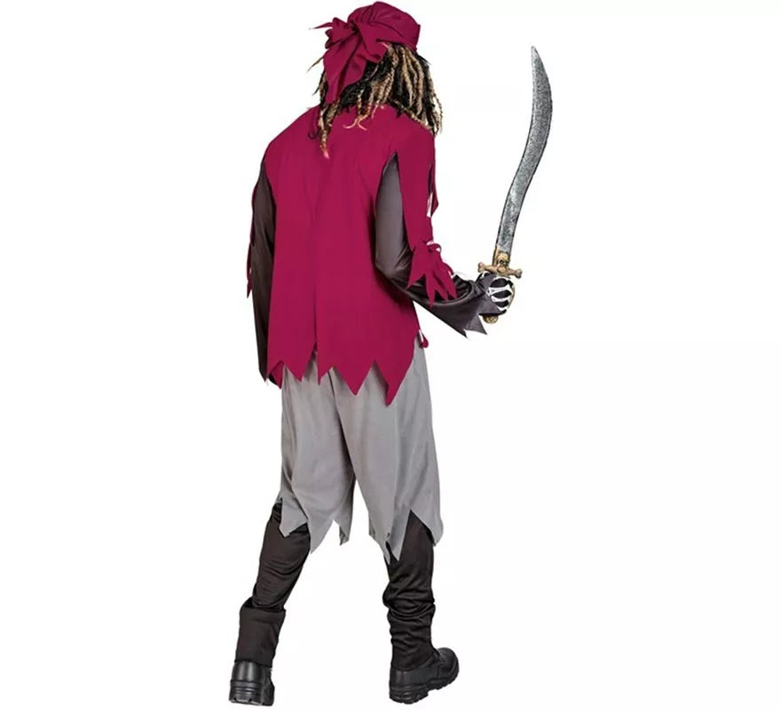 Translation missing: es.Disfraz de Pirata Grumete Esqueleto para hombre