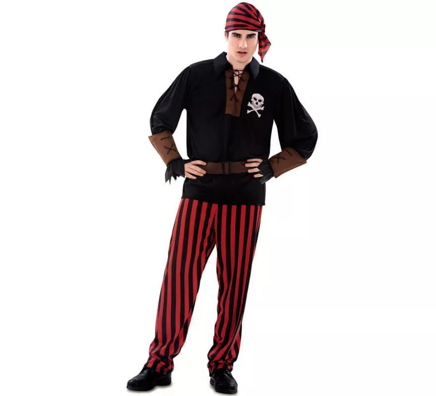 Translation missing: it.Disfraz de Pirata Jolly para Hombre talla M-L