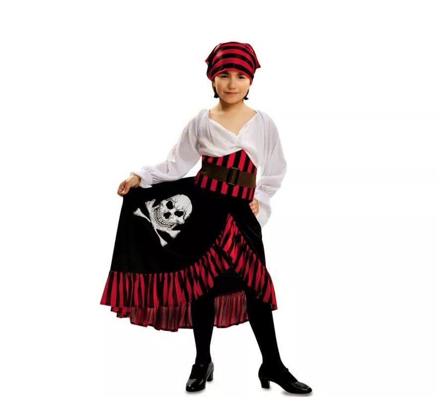 Translation missing: it.Disfraz de Pirata Jolly para Niña