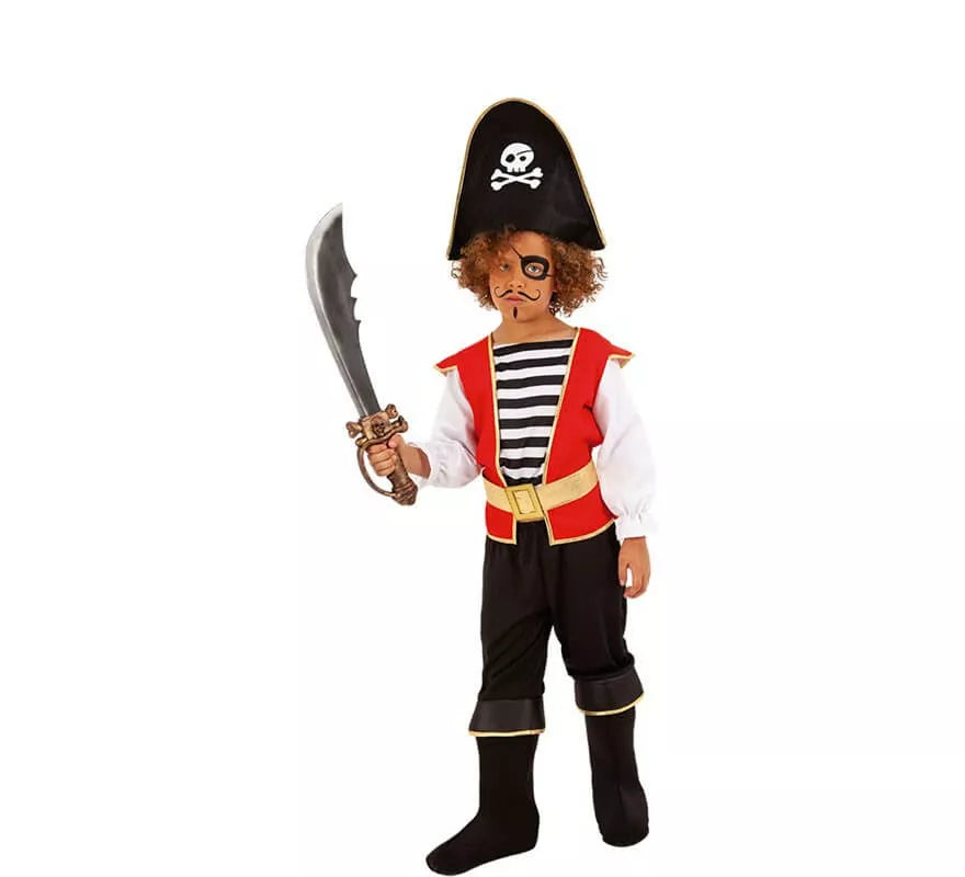 Disfraz de Pirata Travieso para niño