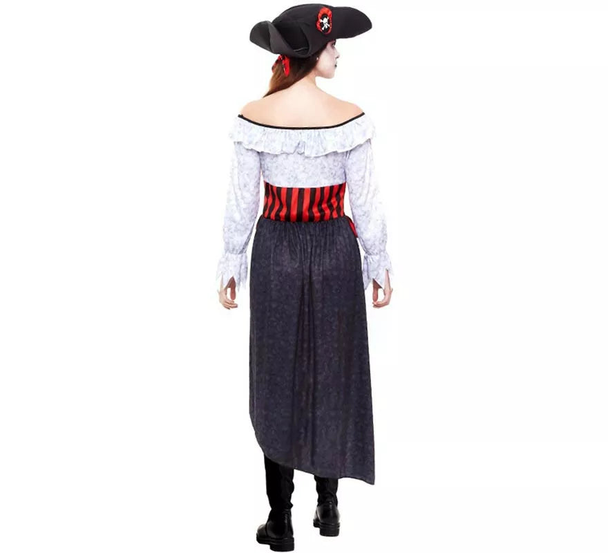 Translation missing: it.Disfraz de Pirata Zombie para mujer
