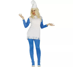 Costume da puffetta per donna