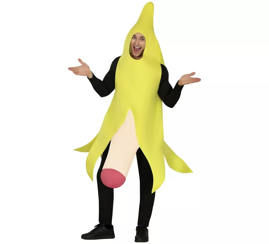 Translation missing: it.Disfraz de Plátano con Sorpresa para hombre