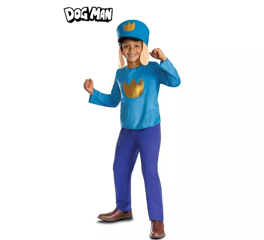 Translation missing: it.Disfraz de Policán Dog Man Classic para niño