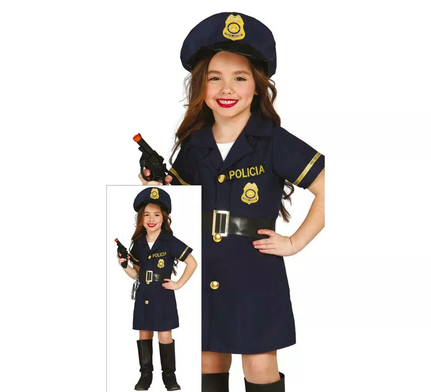 Translation missing: es.Disfraz de Police Girl para niña
