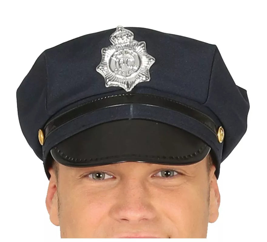 Translation missing: it.Disfraz de Policía azul para hombre