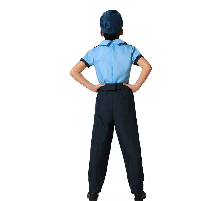 Translation missing: it.Disfraz de Policía azul para niño