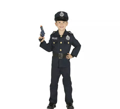 Costume blu della polizia per bambini