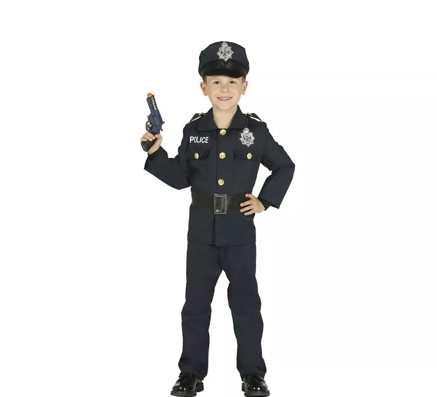 Translation missing: it.Disfraz de Policía azul para niños