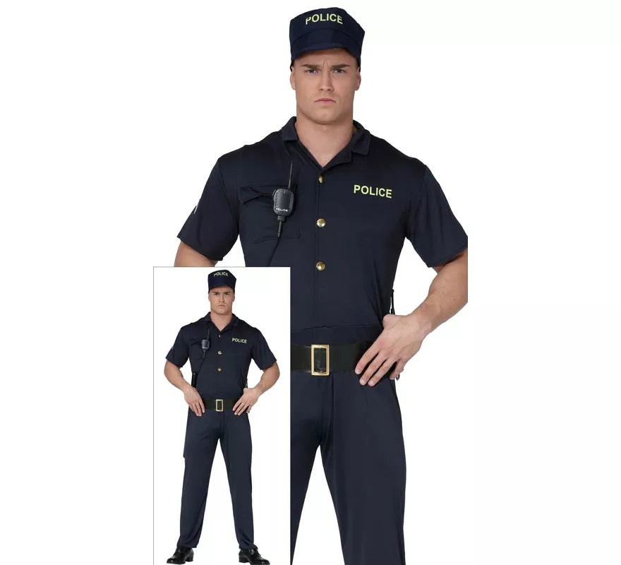 Translation missing: es.Disfraz de Policía cachas para hombre
