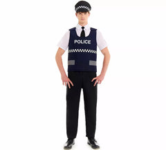 Gilet costume da polizia per uomo