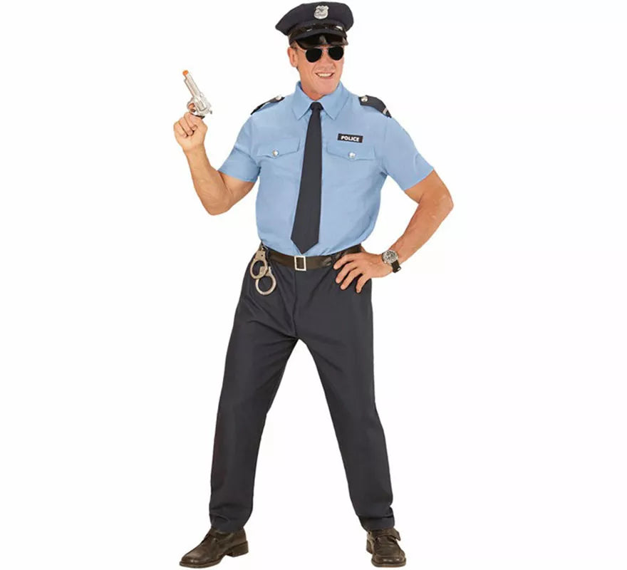 Translation missing: it.Disfraz de Policía Clásico para hombre