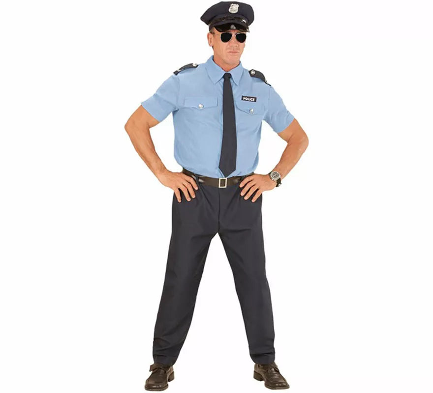 Translation missing: it.Disfraz de Policía Clásico para hombre
