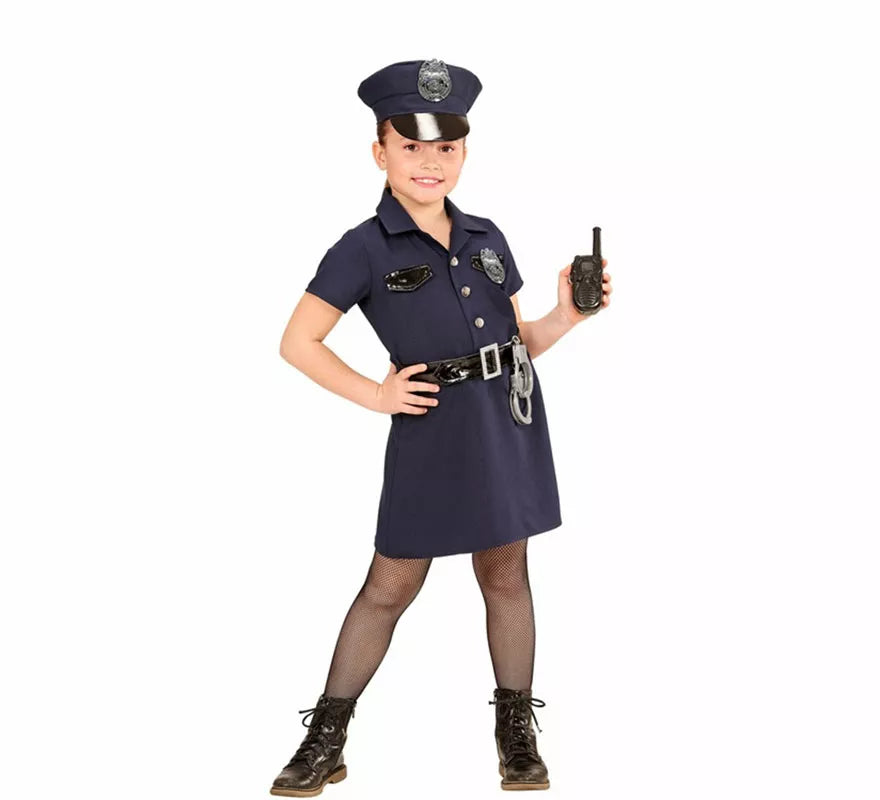 Translation missing: it.Disfraz de Policía con Esposas para niña