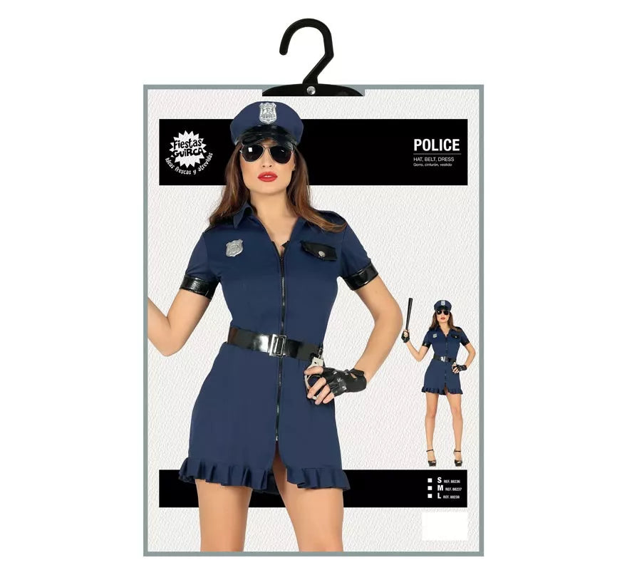 Translation missing: it.Disfraz de Policía con vestido corto para mujer
