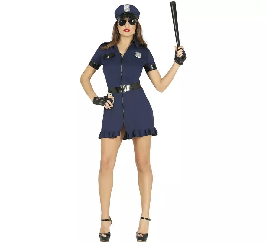 Translation missing: it.Disfraz de Policía con vestido corto para mujer