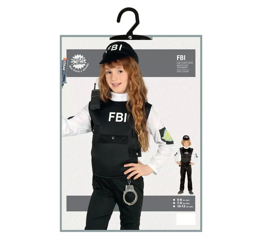 Translation missing: es.Disfraz de Policía del F.B.I. para niño