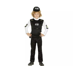 Costume della polizia fbi per un bambino