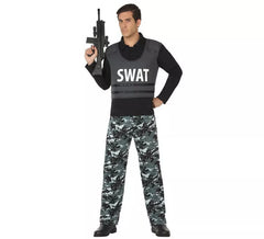 Swat costume della polizia per un uomo