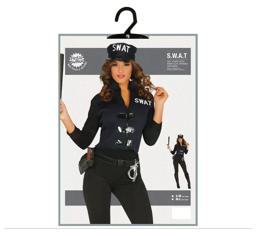 Translation missing: it.Disfraz de Policía SWAT para mujer