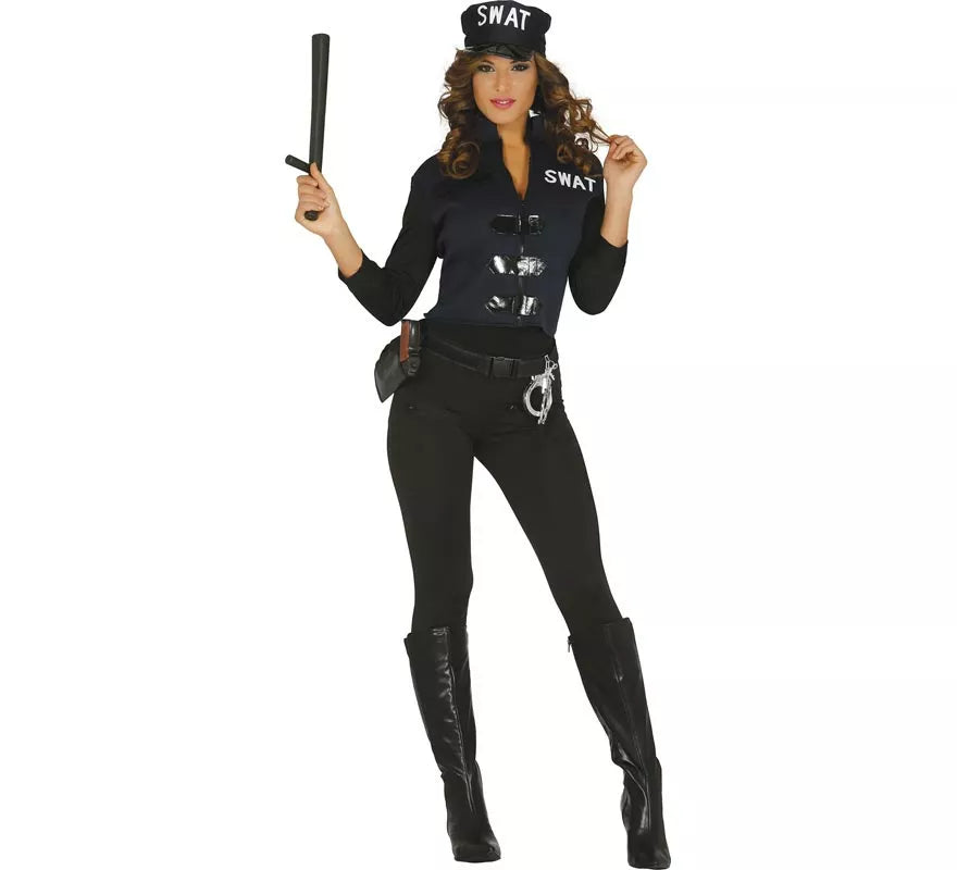 Translation missing: it.Disfraz de Policía SWAT para mujer