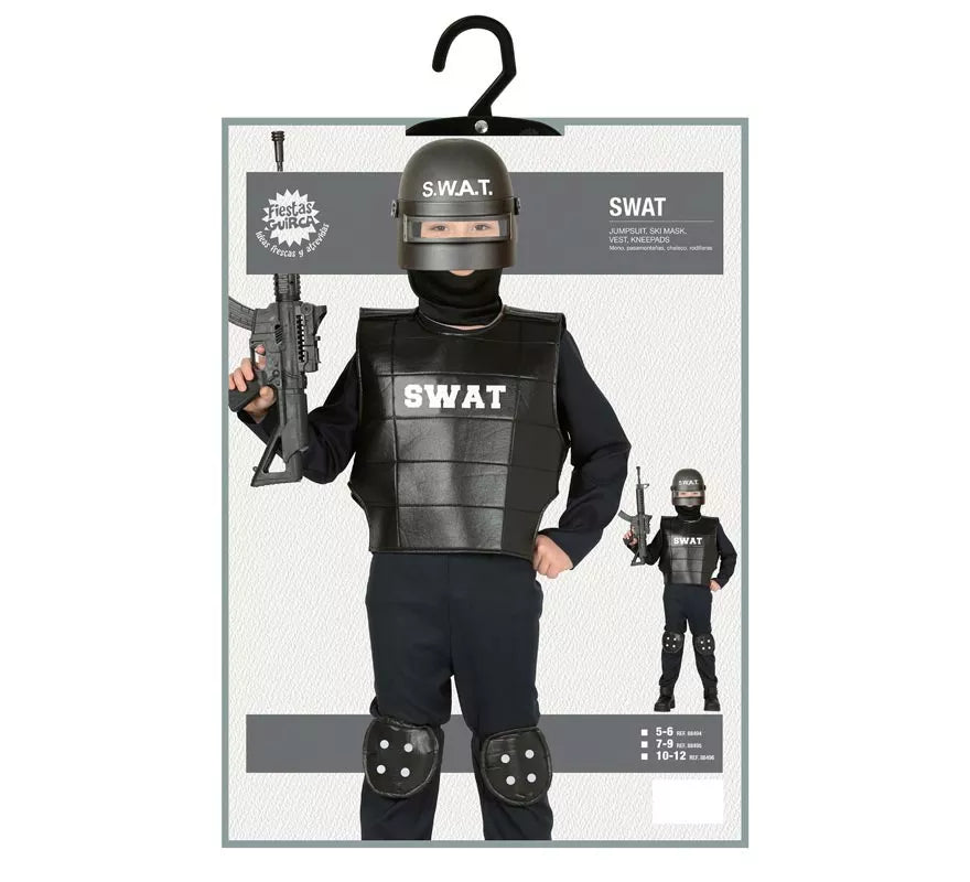 Translation missing: it.Disfraz de Policía Swat para niño