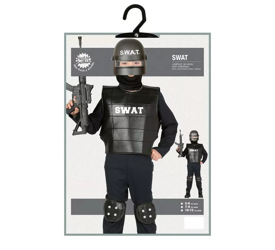 Translation missing: it.Disfraz de Policía Swat para niño