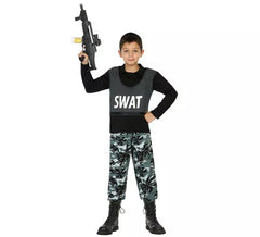 Costume da polizia SWAT per ragazzi
