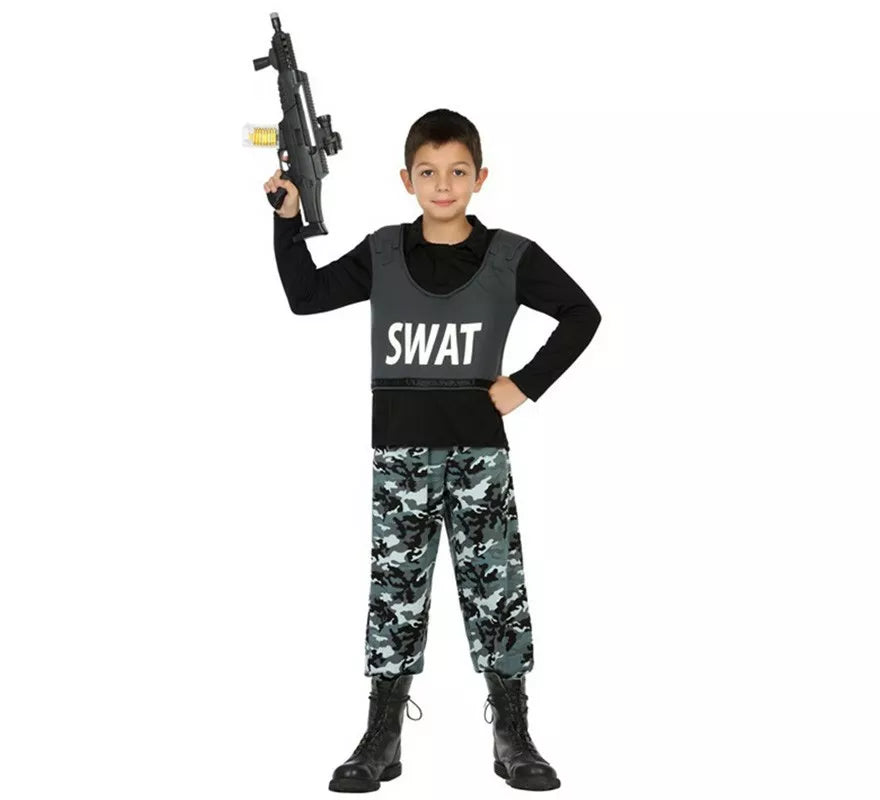 Translation missing: it.Disfraz de Policía SWAT para niño