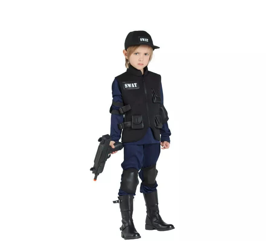 Translation missing: it.Disfraz de Policía Swat para niños